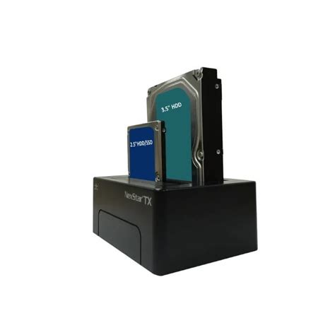 Vantec 3.5-inch USB 3.0 Hard Drive Dock for  2X  2.5''/3.5'' SATA 6 Gbps Hard Drive